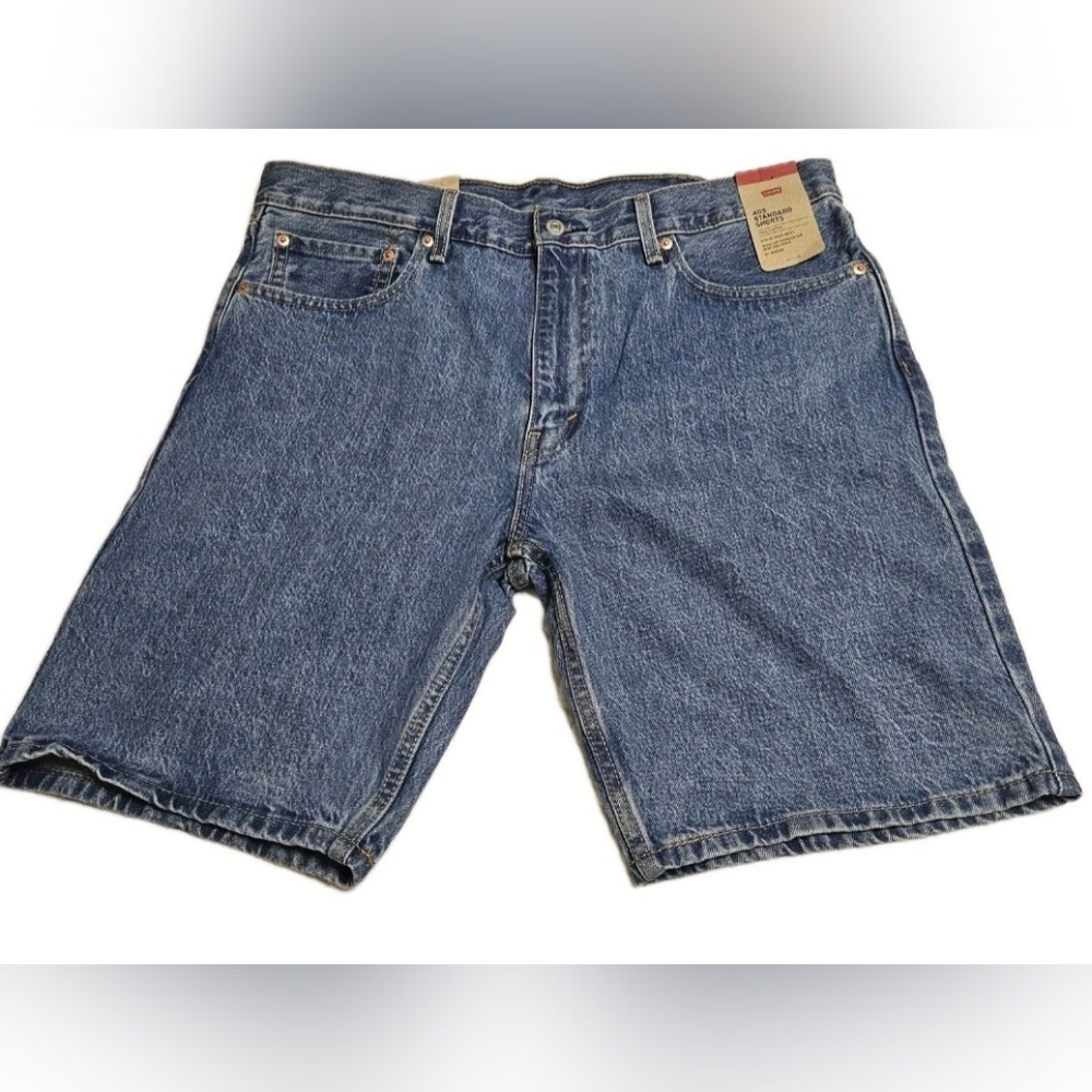 NWT Men's Levi's 405 Standard Denim Shorts Size W38xL10